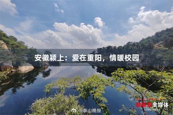 安徽颍上：爱在重阳，情暖校园